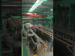 Vidéo de production sidérurgique